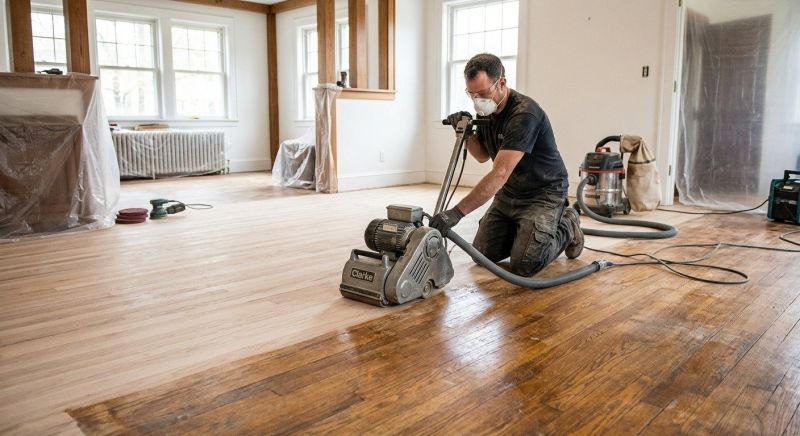 Ash Floor Refinishing in Kansas City, KS