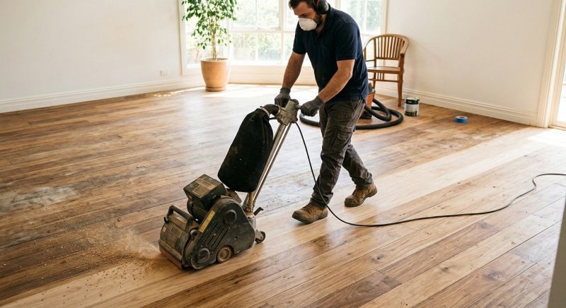 Birch Floor Refinishing in Alpharetta, GA