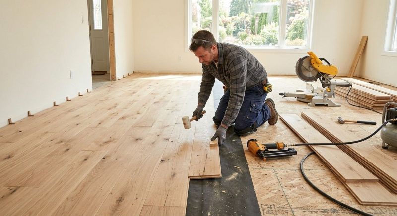 Finished Floor Installation in Austin, TX