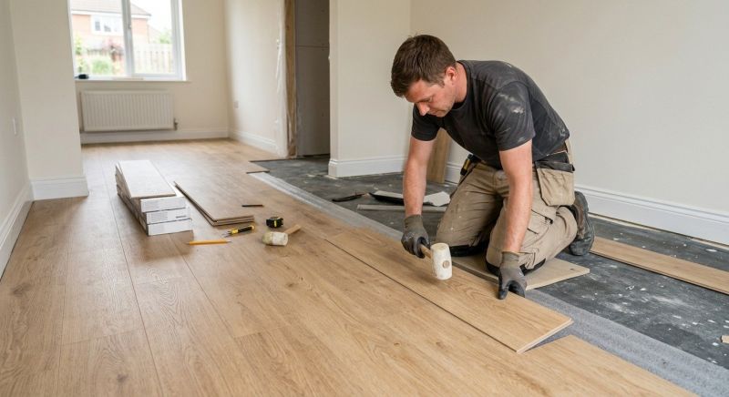 Linoleum Floor Installation in Frisco, TX
