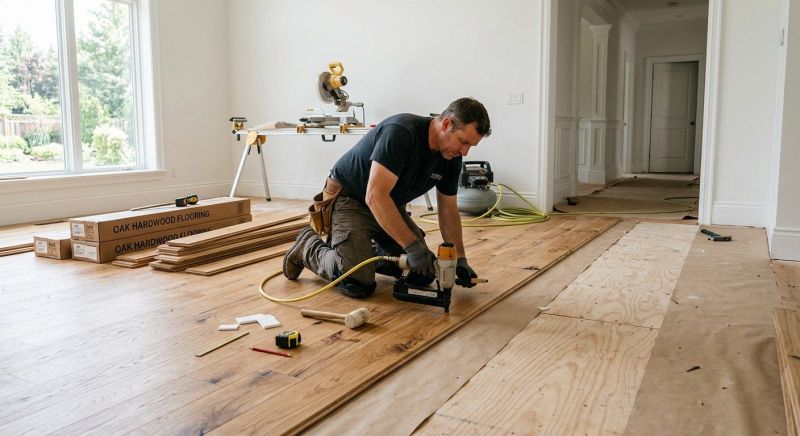 Oak Floor Installation in Phoenix, AZ