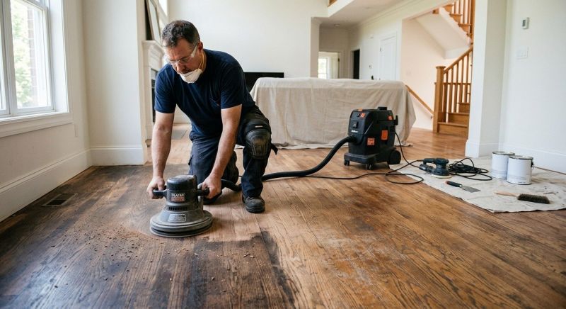 Oak Floor Refinishing in Alpharetta, GA