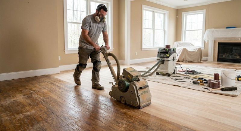 Pine Floor Refinishing in Kansas City, KS