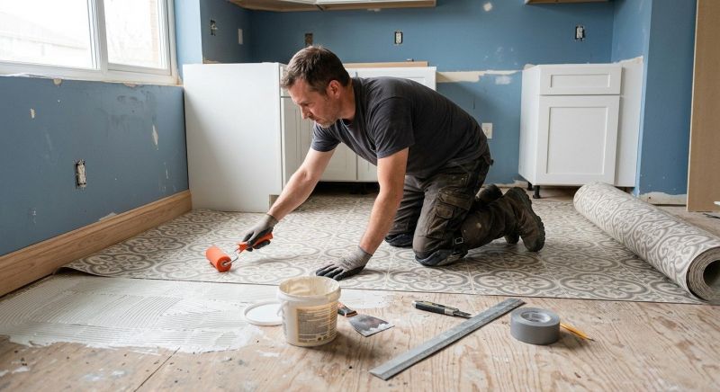 Sheet Linoleum Installation in Arvada, CO