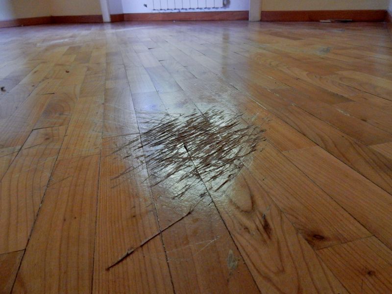 Tiger Wood Floor Refinishing in Alpharetta, GA